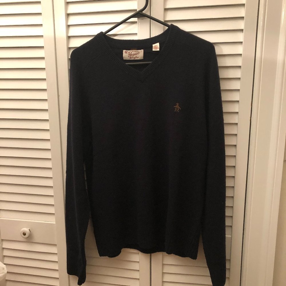 Penguin by Munsingwear Lambswool Sweater, 100% Lam